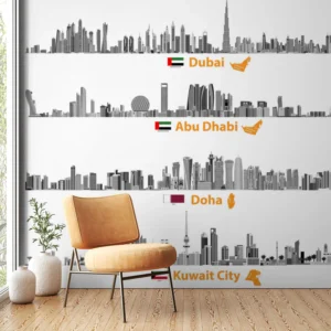 city lines wallpaper