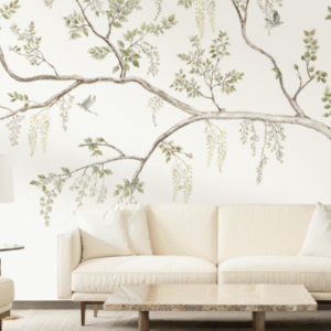 Wisteria Whispers Wall Mural