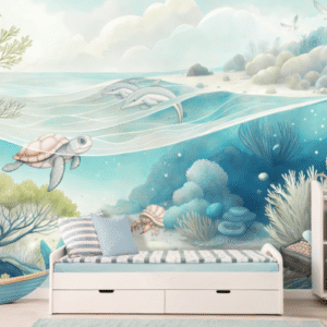 Ocean Treasures Journey Wall Mural