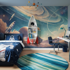 Cosmic Explorer’s Dream Wall Mural