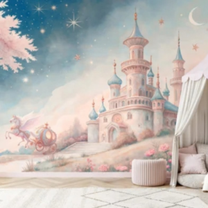 Fairy Tale Castle Wonderland Wall Mural