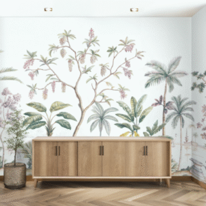 Tropical Grove Serenity Wall Mural