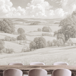 Hymn to Wandering Fields Wall Mural