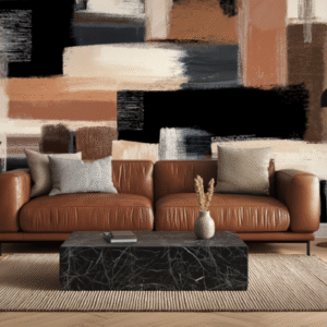 Fragmented Silence Wall Mural