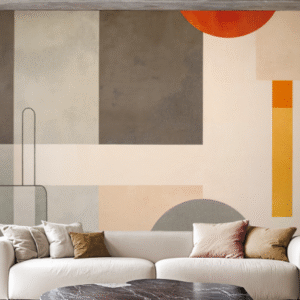Abstract Balance Wall Mural