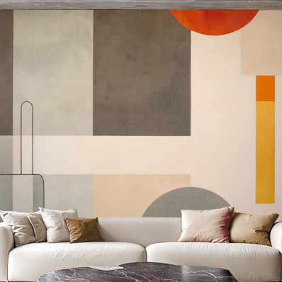 Abstract Balance Wall Mural
