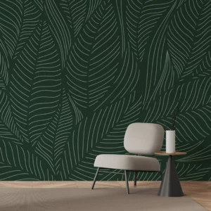 Sycamore Greens Tropical Wallpaper