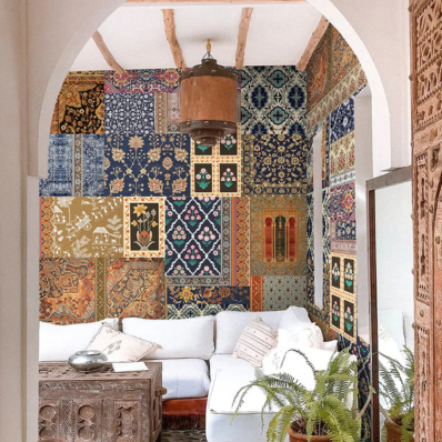 Banaras Indian Carpet Design