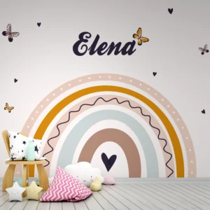 Heartful Rainbow – Multicolors Wallpaper