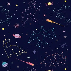 Space Dinos Kids Wallpaper