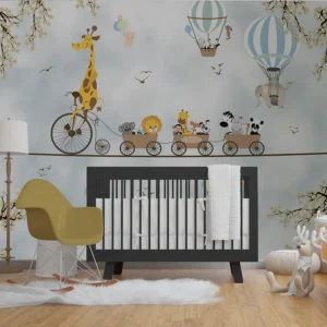 Jungle Play Kids Wallpaper