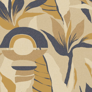 Abstract Botanical Geometric Wallpaper Dubai