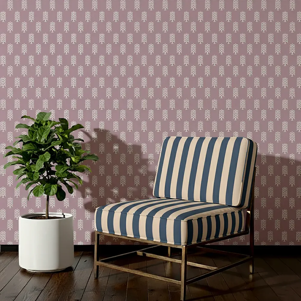 Bloomark Floral Design Wallpaper
