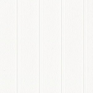 Classic White Beadboard Paneling Wallpaper