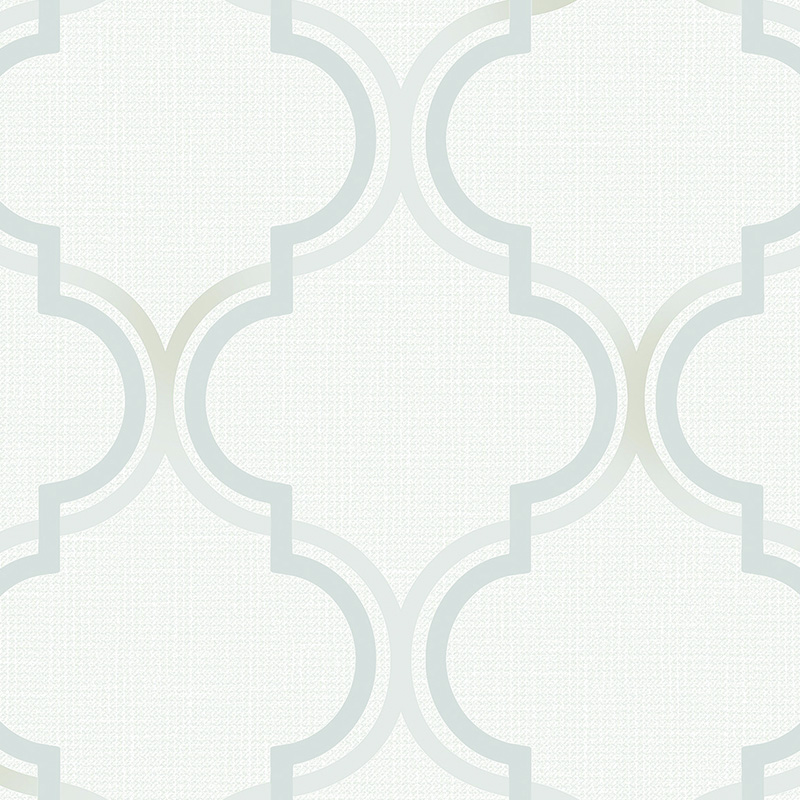 Classic Geometric Trellis Wallpaper