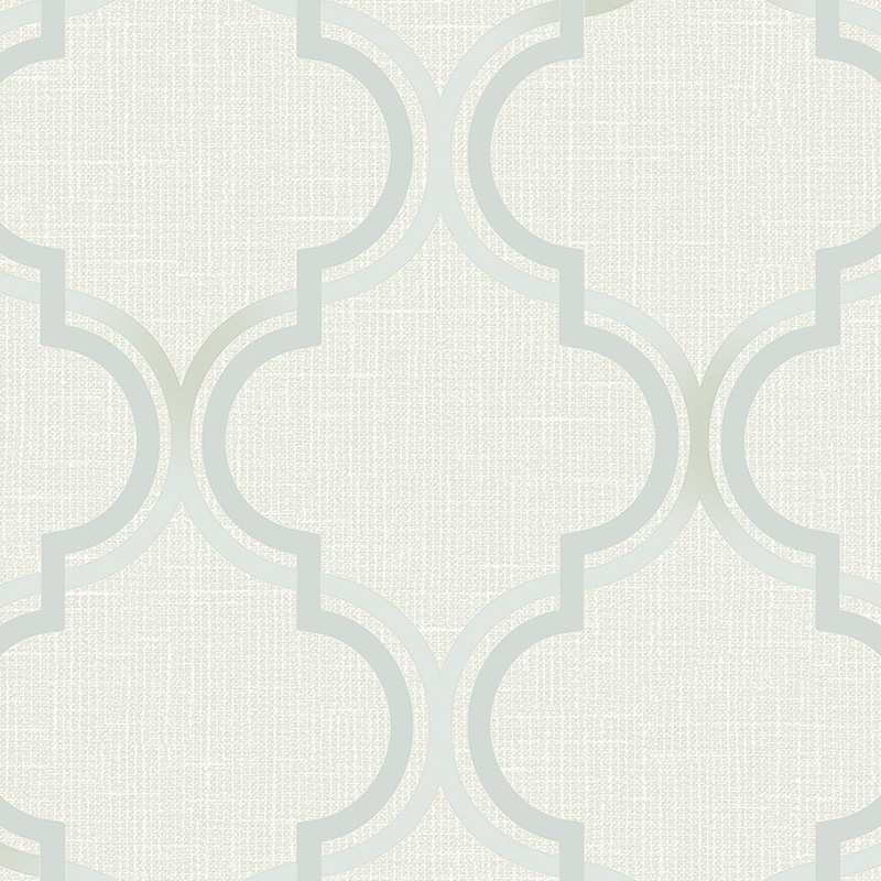 Classic Geometric Trellis Wallpaper