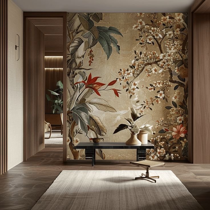 Bespoke printed murals​ wallpaper